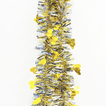 Popular and premium wholesale tinsel garland for valentine's day party decoration